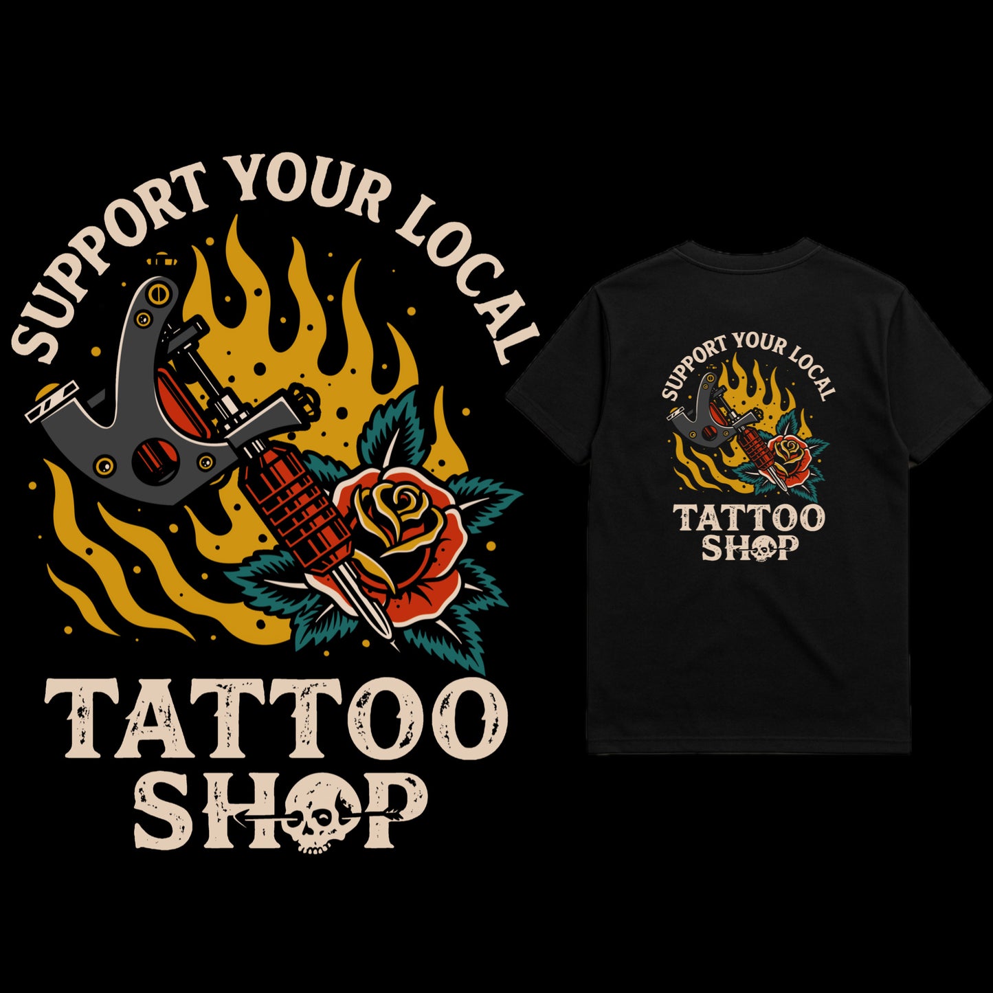 Support your local tattoo shop
